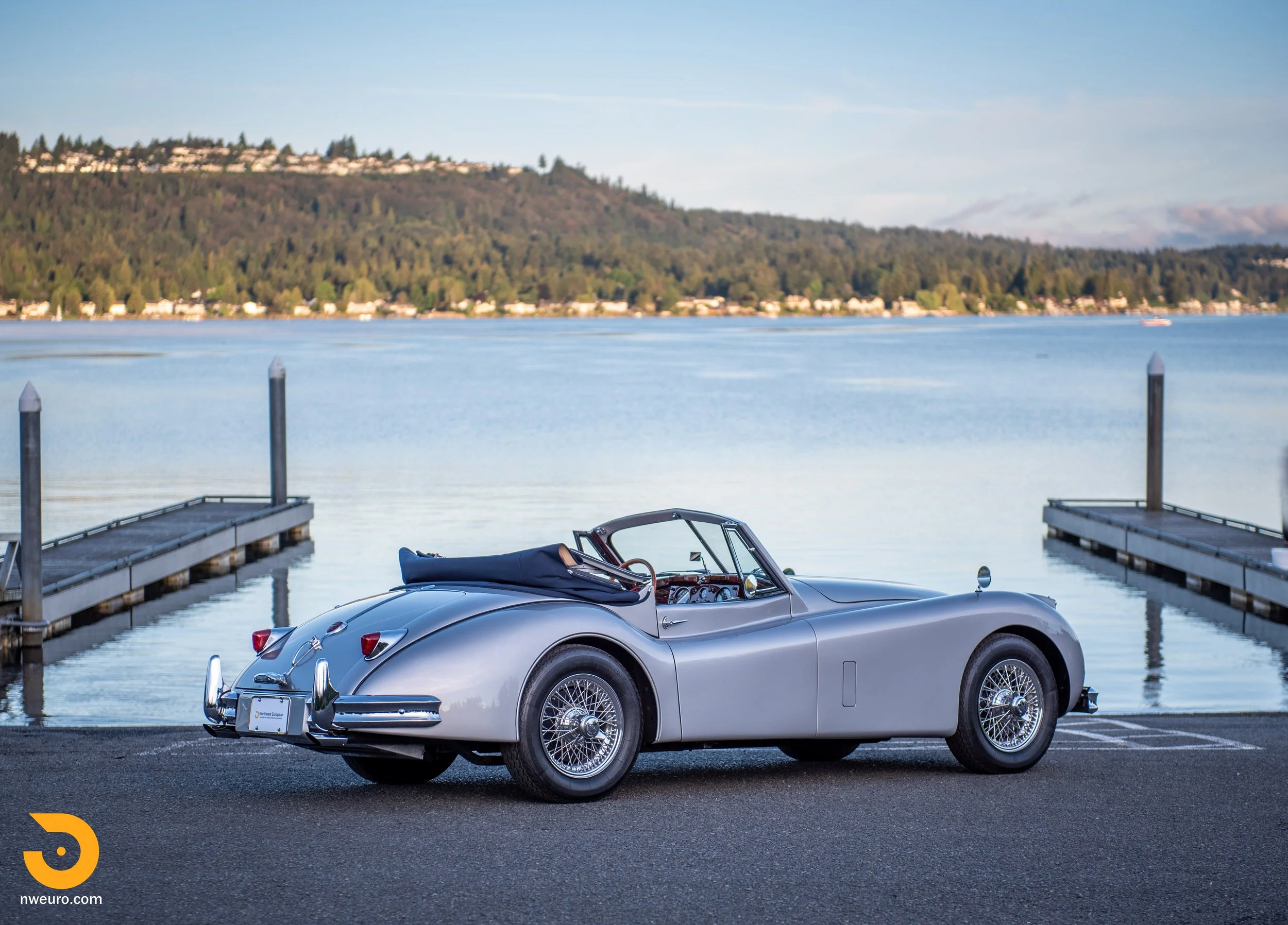 1956 Jaguar XK140 — Northwest European